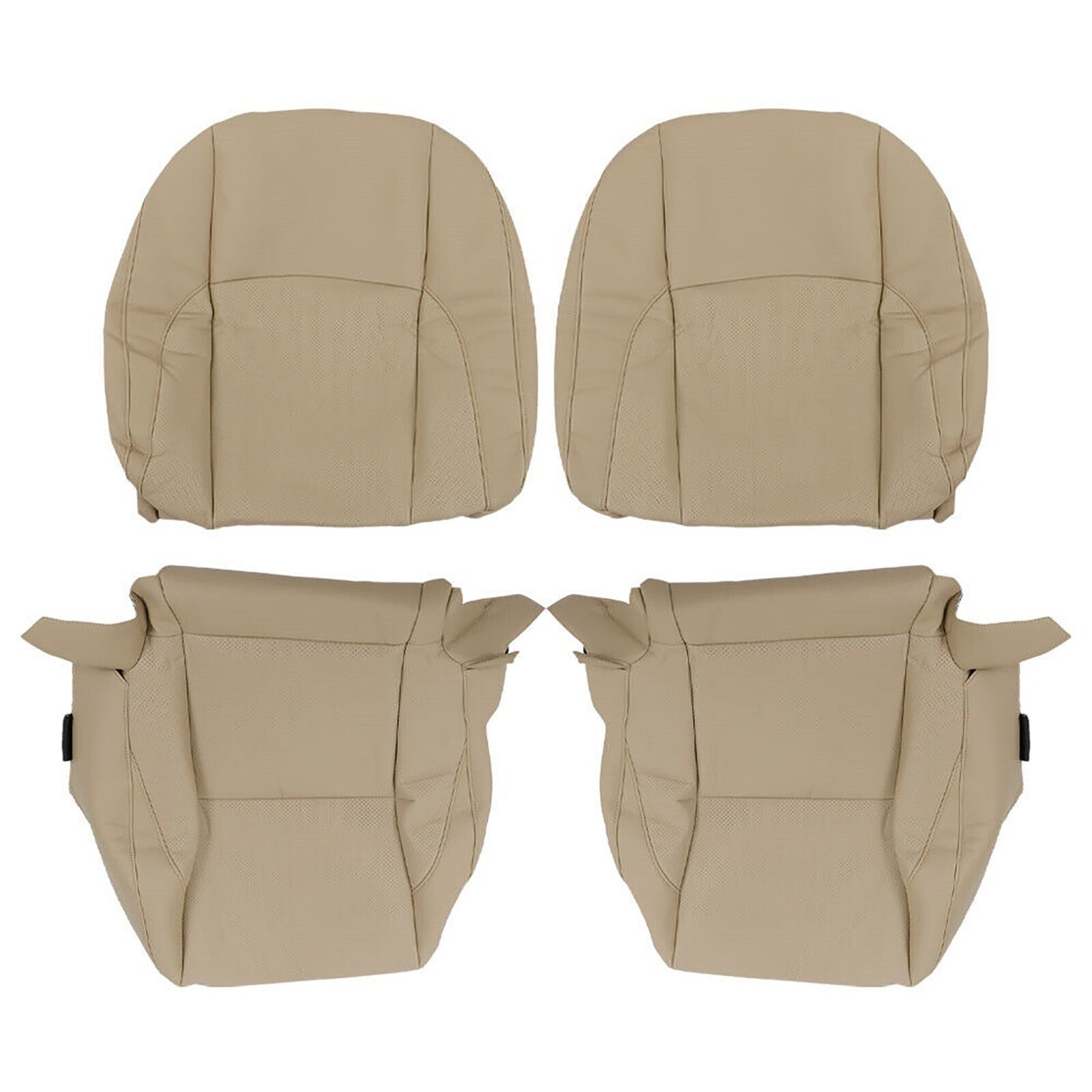 for Lexus ES350 07-12 Car Microfiber Leather Bottom  Top Perforated for Seat Cover