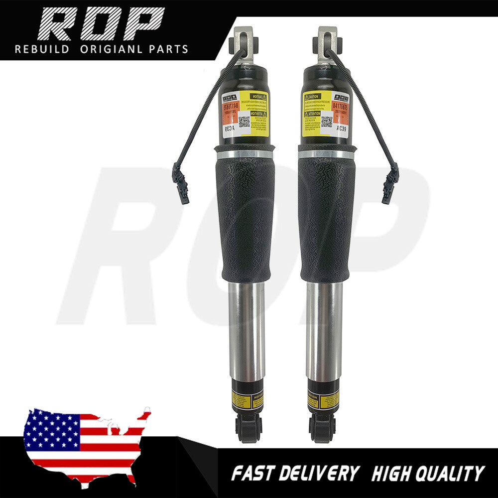Pair for 2015-20 for Escalade Suburban Tahoe for Yukon Rear Air Shock Absorbers 84176675