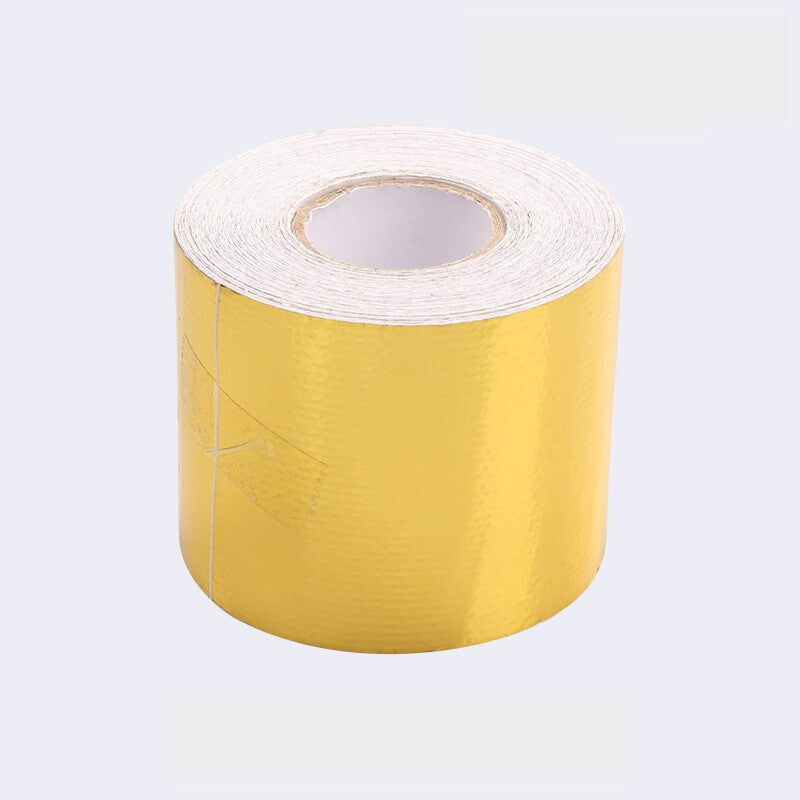 32-foot reflective high-temperature insulating film packaging tape roll air inlet pipe