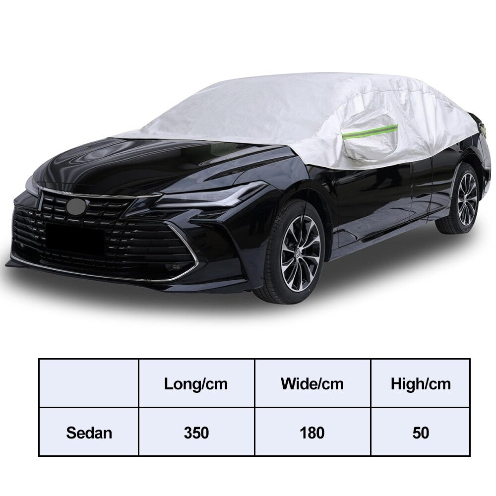3.51.80.5m Universal CarHalf Cover Car Windshield Cover For All Season Anti-UV