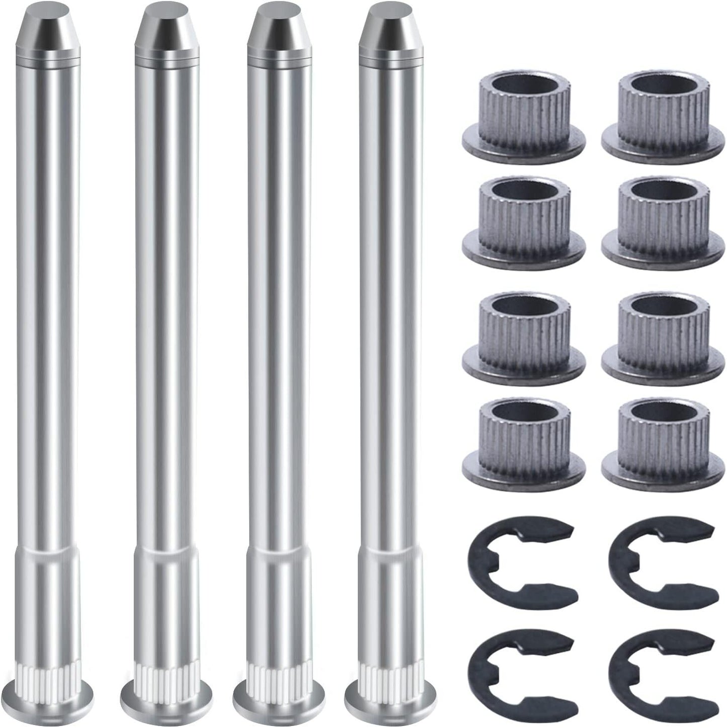 Door hinge pins and bushing kits for Chevrolet S10 car door repair kits
