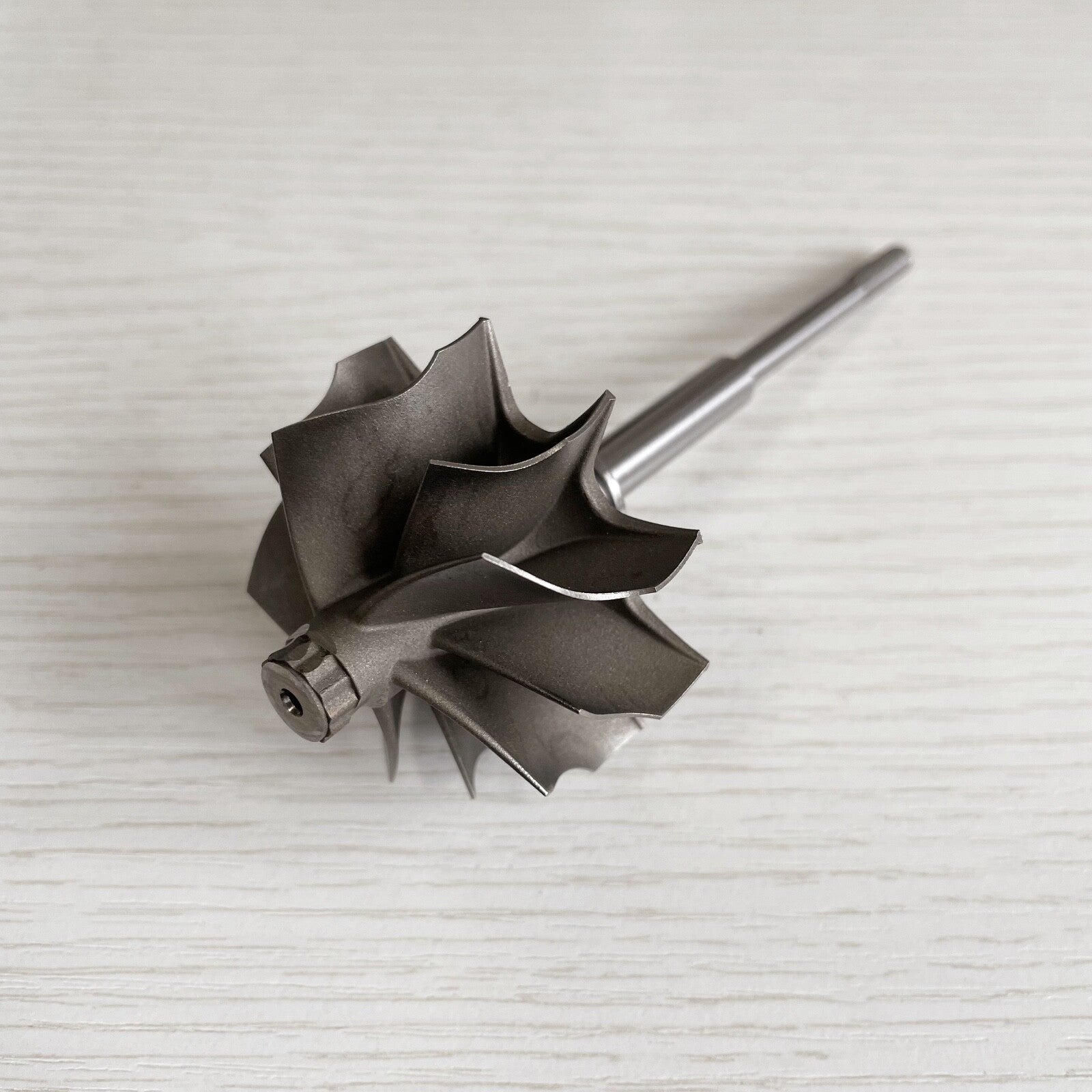 TD04HLR Reverse 45.65/52 mm 5+5 Blade Turbine Shaft and Wheel for Mitsubishi