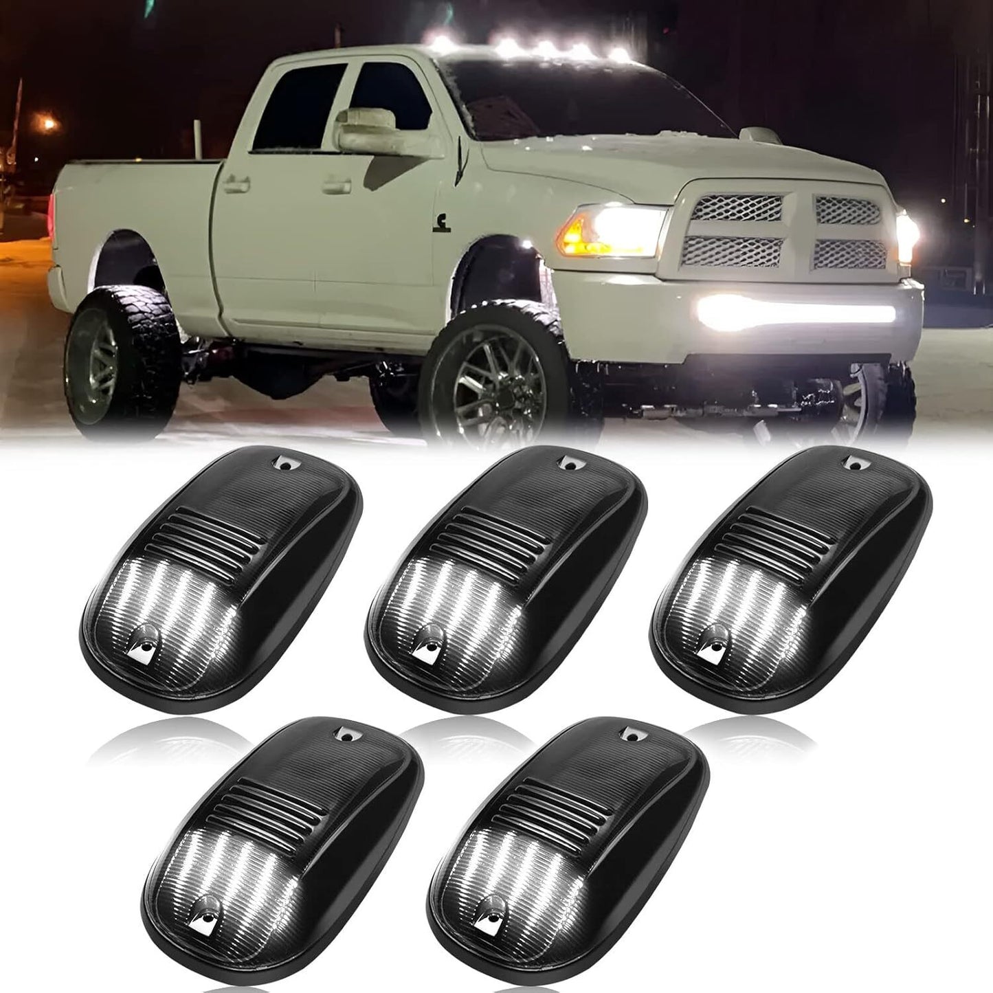 5x Raw for RAM 1500 2500 3500 Native Mountain King LED