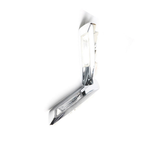 Pair Chrome Trim Turn Indicator Lamp for BMW 5 Series 528i 525i 550i Left Right