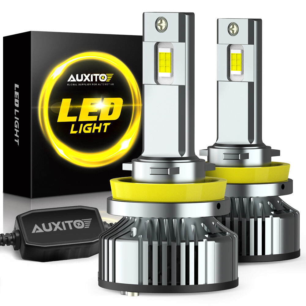 AUXITO H11 LED Senior Clinic Series 6500K HID White Light 40000LM