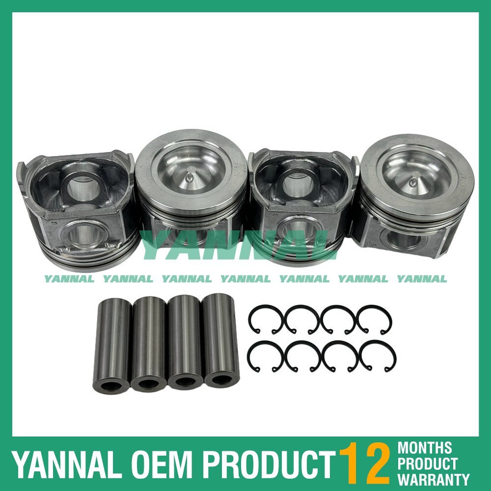 Piston with ring STD for Kubota 1J784-2111 V3307 DI V3307 T (bowl 52 mm)