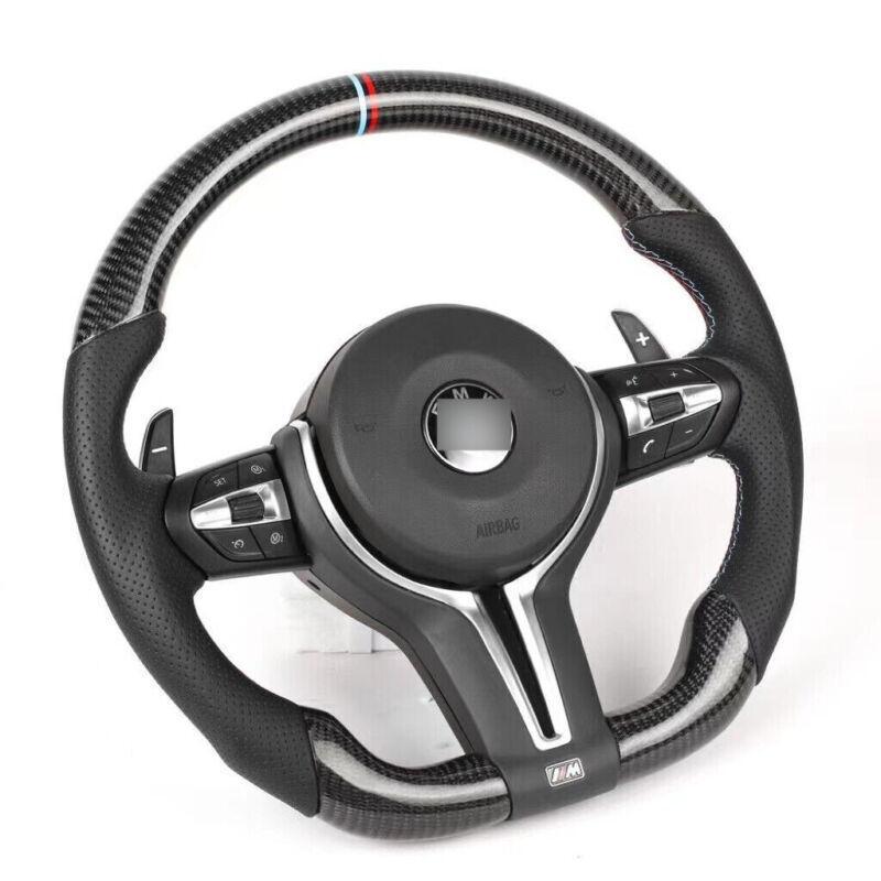 Carbon Fiber M Steering Wheel for BMW F10 F07 F11 F06 F12 F13 F01 F02 M5-M6
