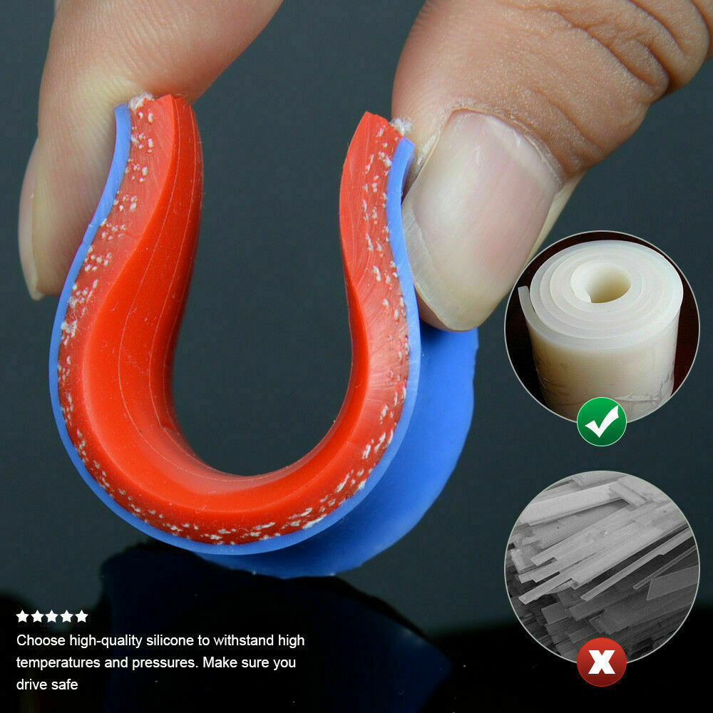 Suitable for 1996-2004 for Ford for Mustang V8, Red Coolant Silicone Radiator Hose Kit - new