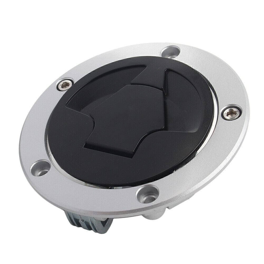 Fuel Gas Tank Cap Cover Lock Set for Kawasaki ZX6R ZX-6R ZX600 2007-2008