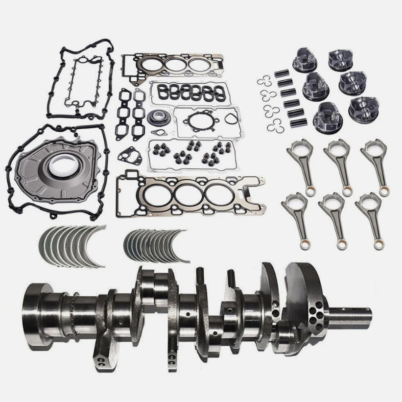 for Jaguar for Range Rover 3.0L V6 AJ126 Engine Rebuild Kit Crankshaft Con Rods
