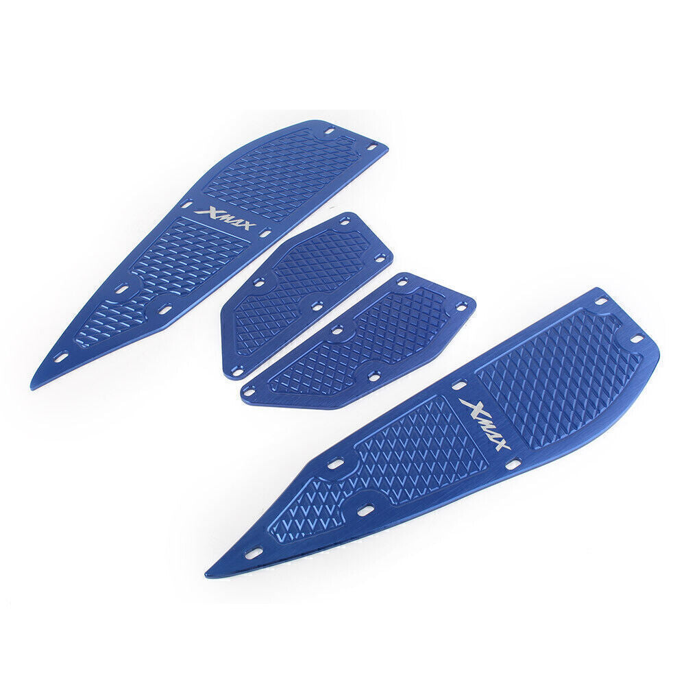 Footboard Step Footrest Foot Plate for YAMAHA XMAX300 2017 2018 Blue Motor