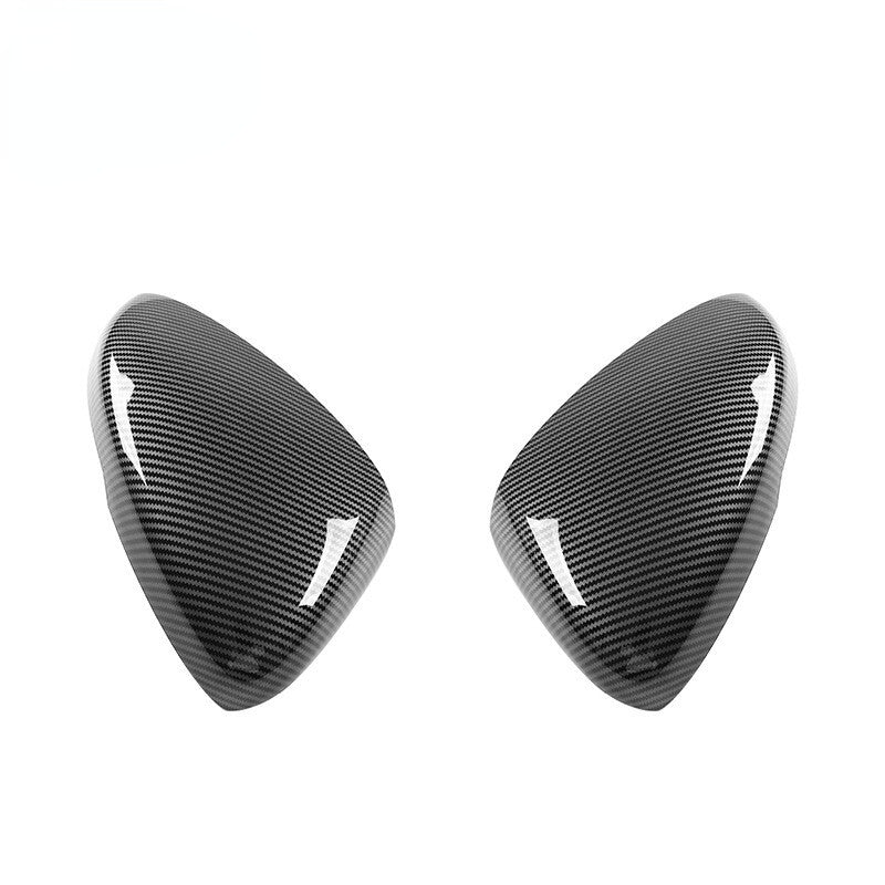 L&R Exterior Rearview Side Carbon Mirror Cover Cap for Honda Accord 2018-2021