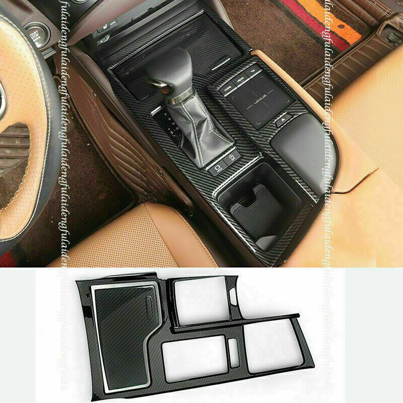 for Lexus ES350/300h 2019-2022 Carbon ABS Inner Gear Shift Box Panel Cover Trim