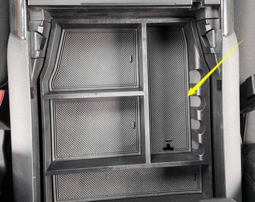 ABS armrest storage box, center console glove tray suitable for Ford F150 F-150 2021-2022
