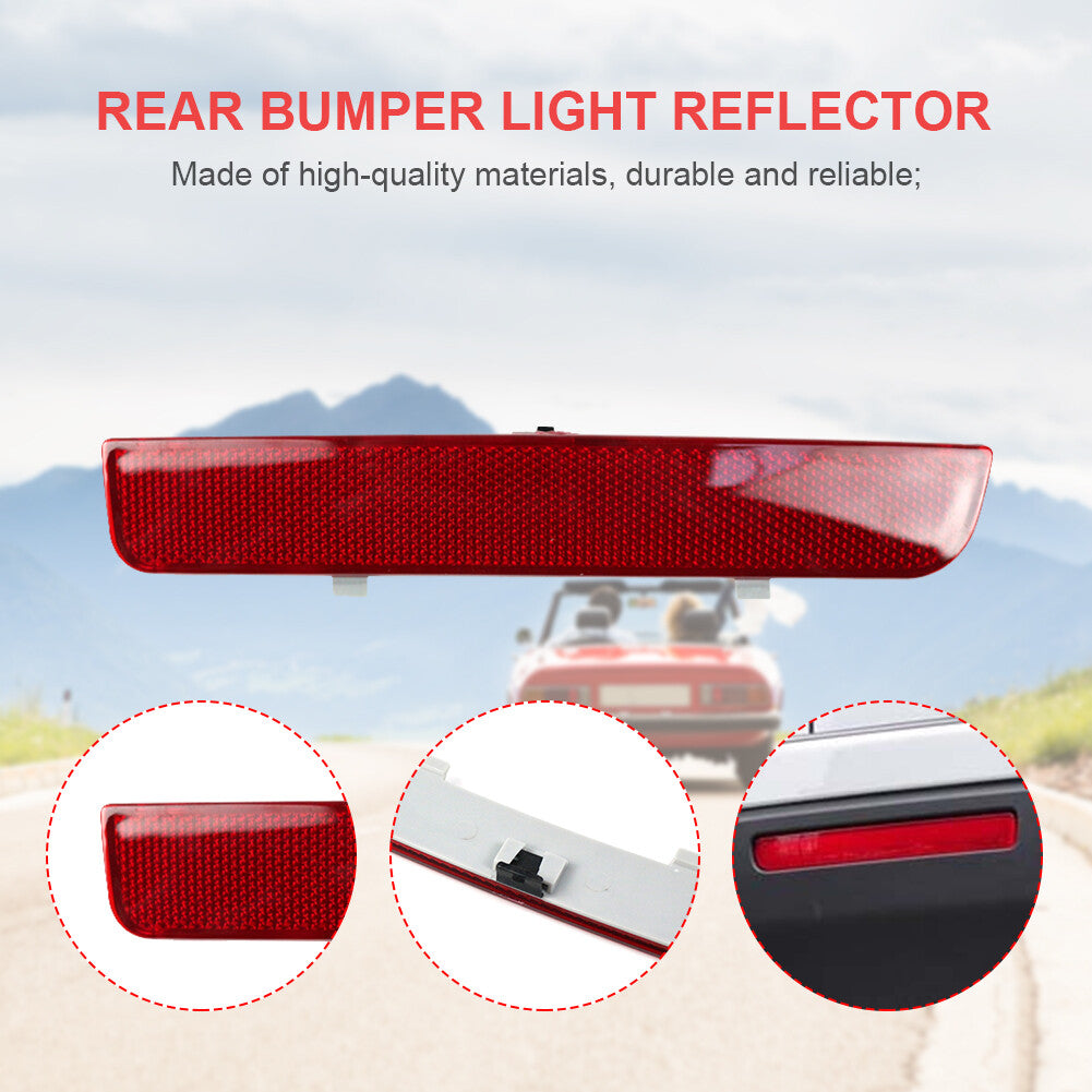 The red reflector on the rear left bumper is suitable for Land Rover LR2 / for Land Rover for Range Rover LR006349
