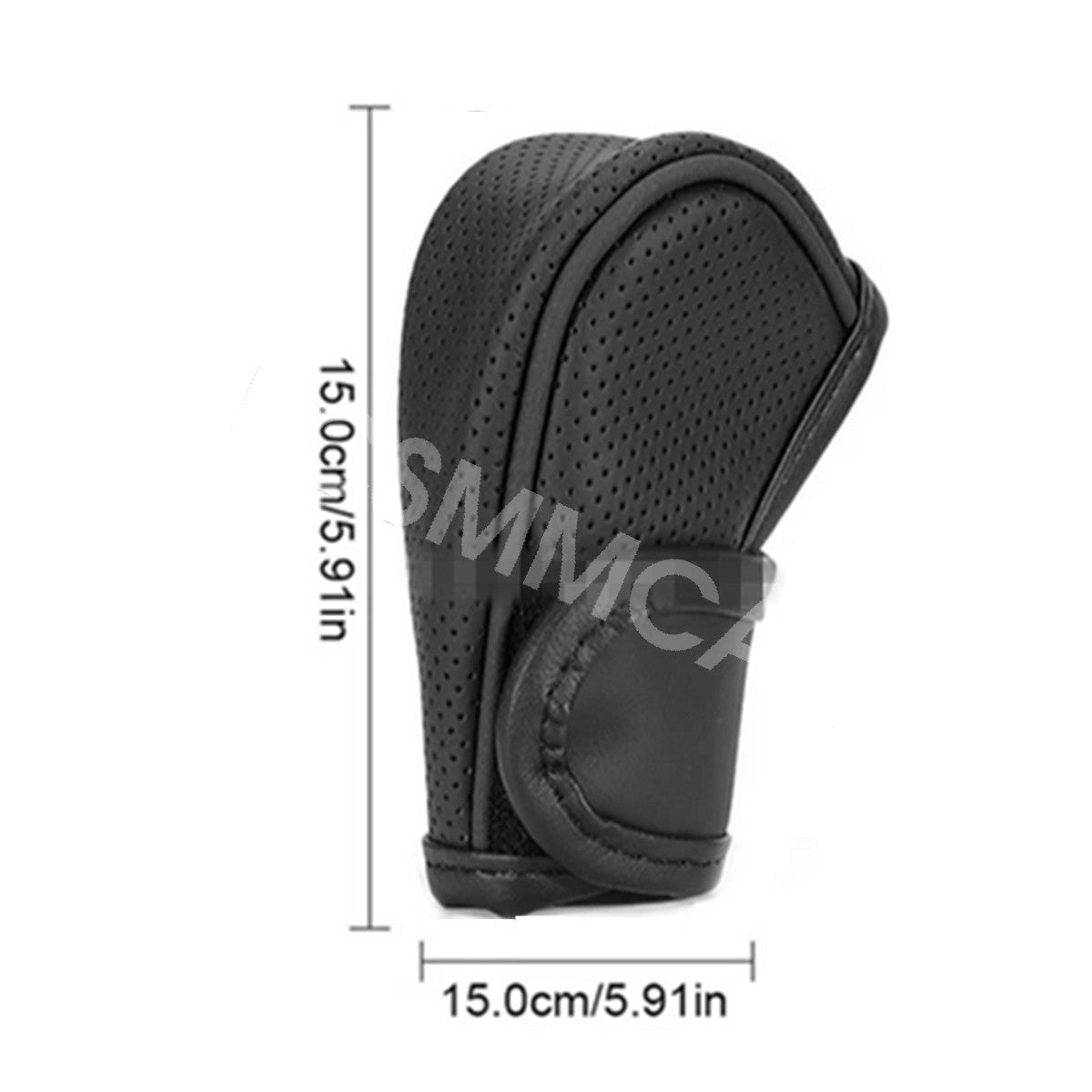 Shift Lever Knob Cover Car Leather Gear Shift Cap Protector Trim Accessories