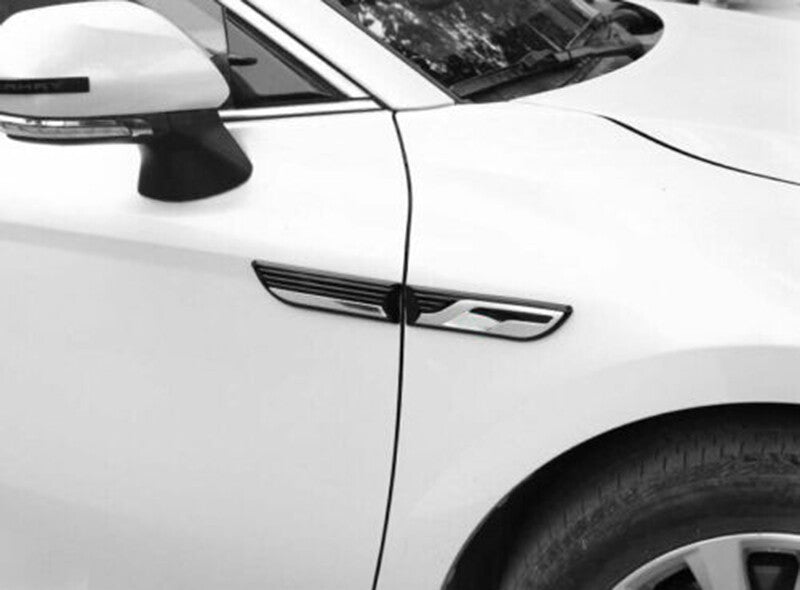 for Toyota for Camry 2018-2023 BlackSilver Front Side Vent Fender Cover Trim decor