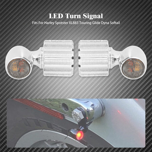 Universal for Mini HighPower LED Turn Signal Indicator Blinker Light Fit for Harley