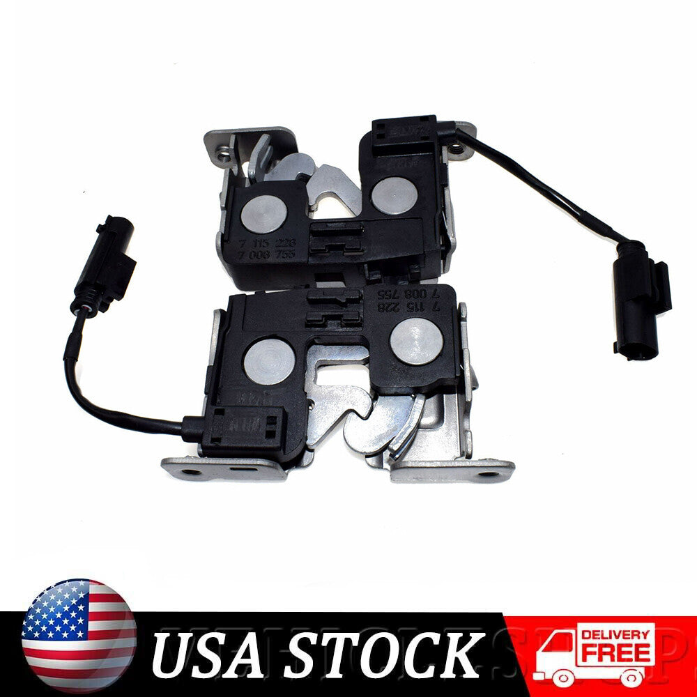 One-piece front lower cover latch for BMW E83 E84 E60 E63 E64 E90 E92 E93 E82 E88