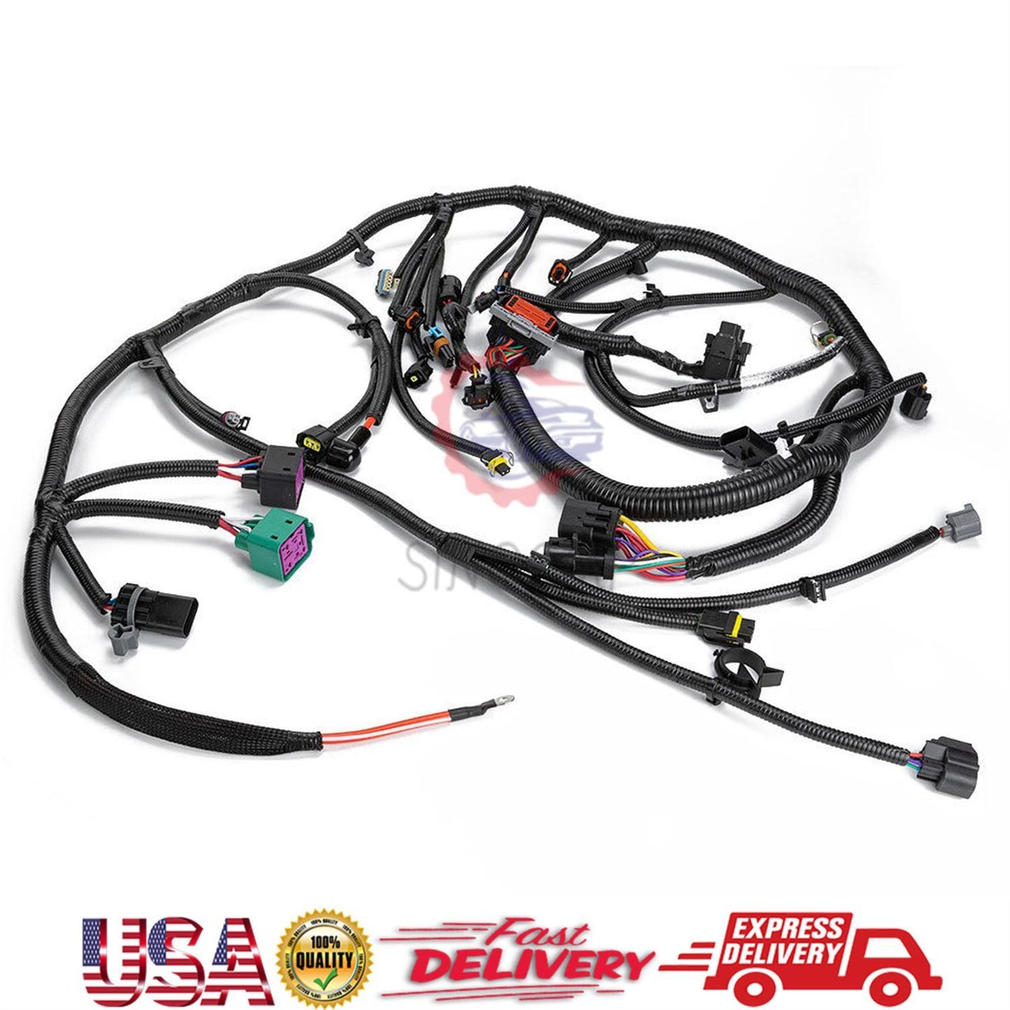 Engine Wiring Harness 5C3Z12B637BA for Ford Super Duty 11/4/2004 05 06 07 6.0L