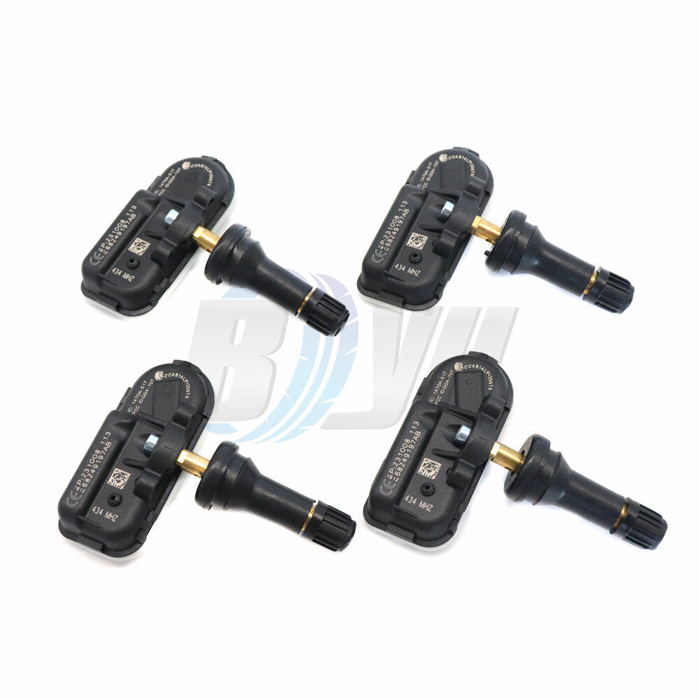 Tire Pressure Monitoring System (TPMS) 4-piece set for Jeep Cherokee for Ram 1500 2500 3500