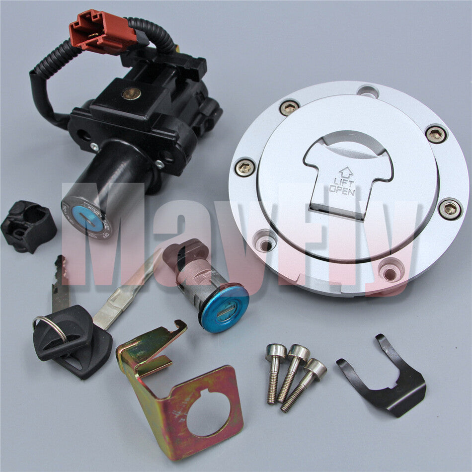 Ignition Switch Gas Cap for Seat Lock Set Fit for Honda CBR600RR CBR1000RR 2007-2014