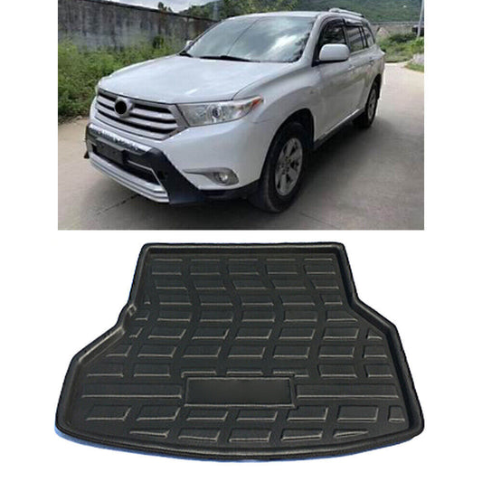 Rear Trunk Tray Cargo Mat Floor Protector for Toyota Highlander Kluger 2009-14
