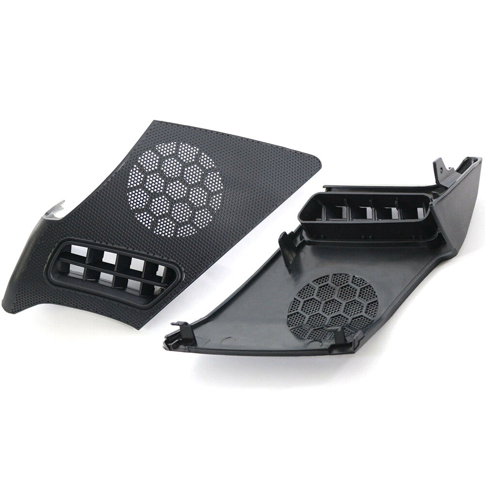 Left Right for Mercedes-Benz E-Class W210 Dash Vent Speaker Grill Covers Black