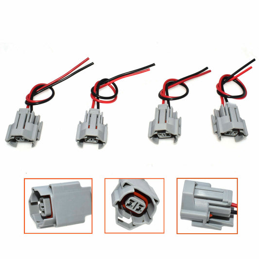 4x Quick Disconnect Brackets for ID2000 and FIC 2150cc Fuel Injector Connectors