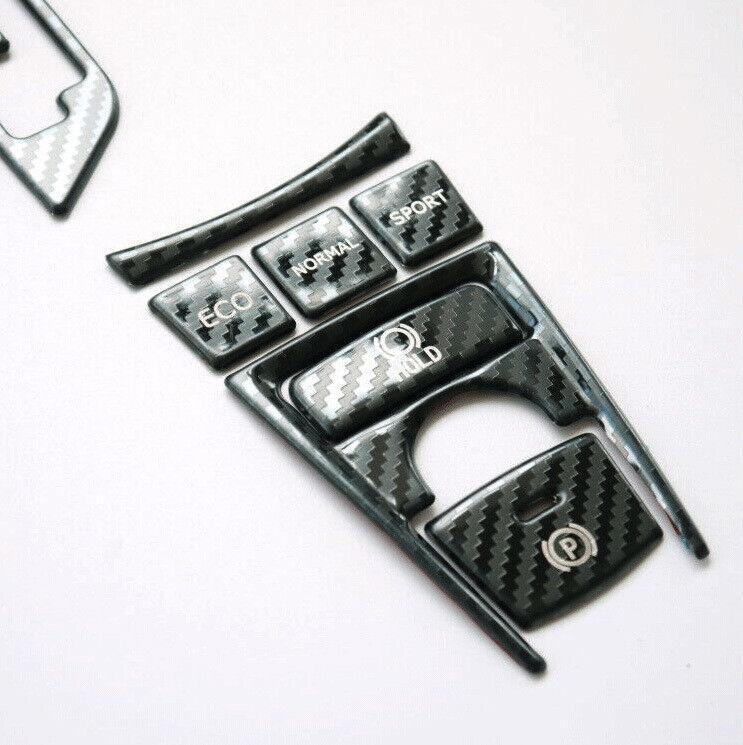 for Toyota for Camry 2018-2022 Steel Carbon Fiber Central Console Gear Shift Cover