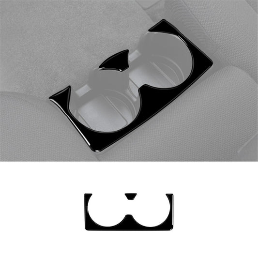 Gloss Black Rear Cup Holder (4DR) Cover For Colorado 2004-2012/ for canyon 2005-2012