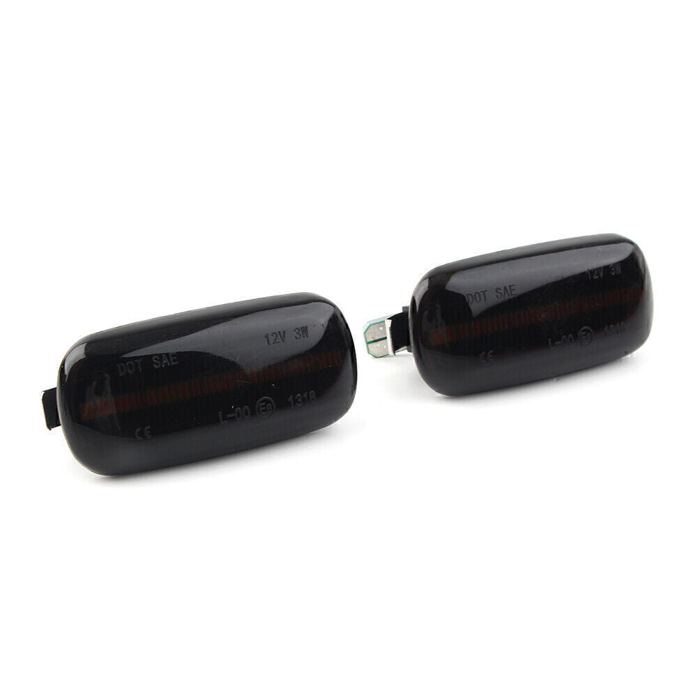 2X Dynamic LED Side Marker Fender Turn Signal Light Fit for Audi A3 for A4 B7 for A6