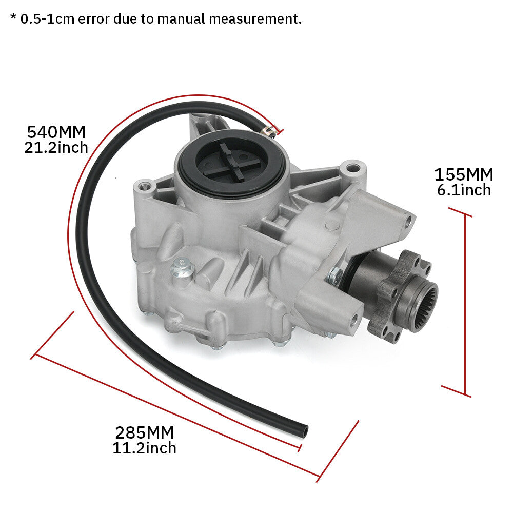 New Differential Rear Gear Box Diff For HiSun 500 700 UTV Qlink Supermach US