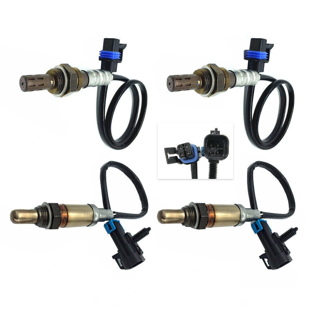 4pcs Oxygen O2 Sensor Upstream+Downstream For 07-2009 for Suzuki XL-7 for Chevy Equinox
