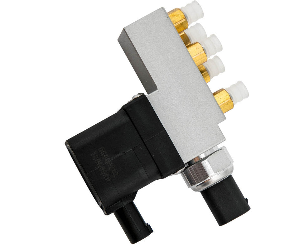 Air suspension compressor control valve block suitable for Mercedes E350 E500 CLS500