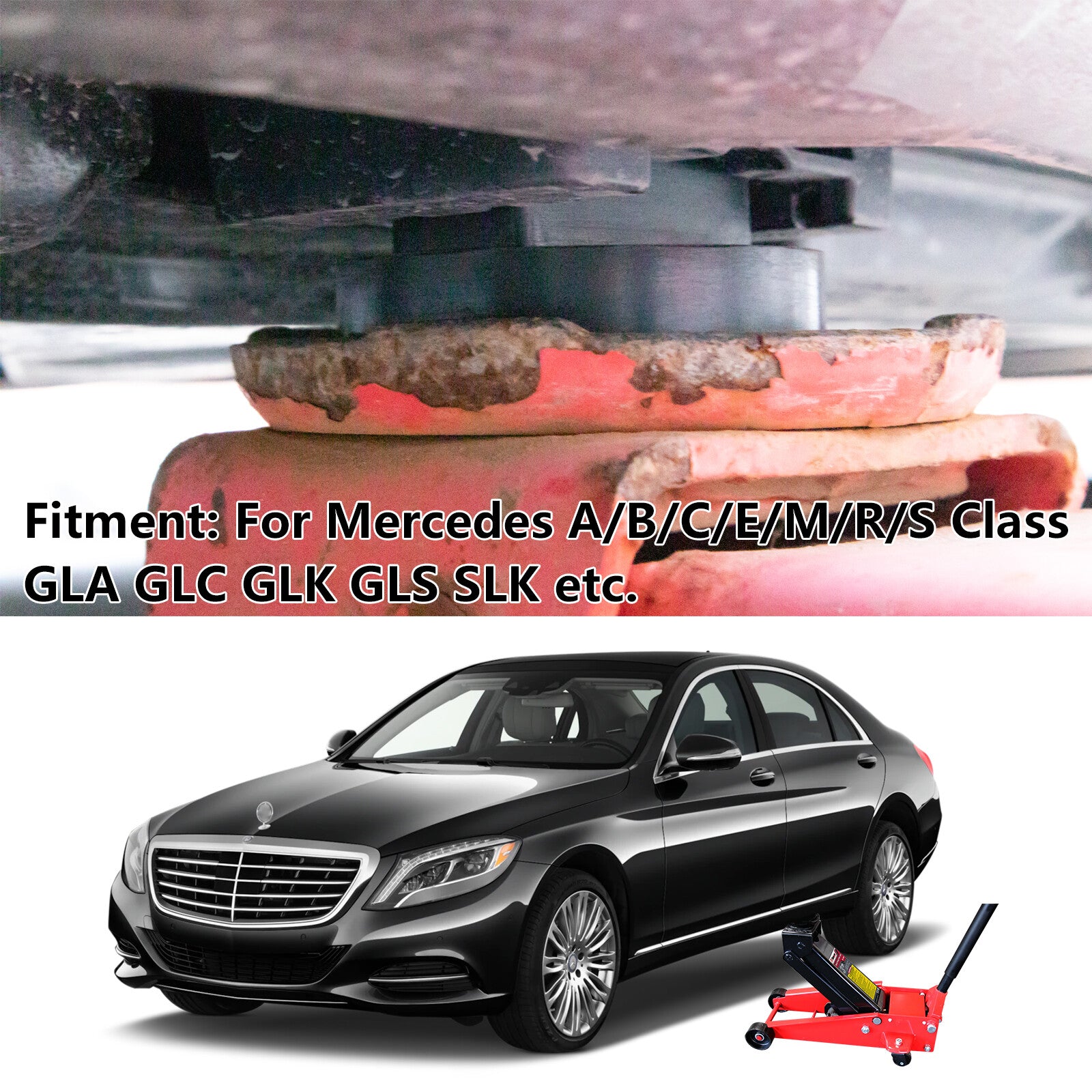for Mercedes A B C M S Class GLC GLS Rubber Jacking Point Jack Pad Adapter Tool