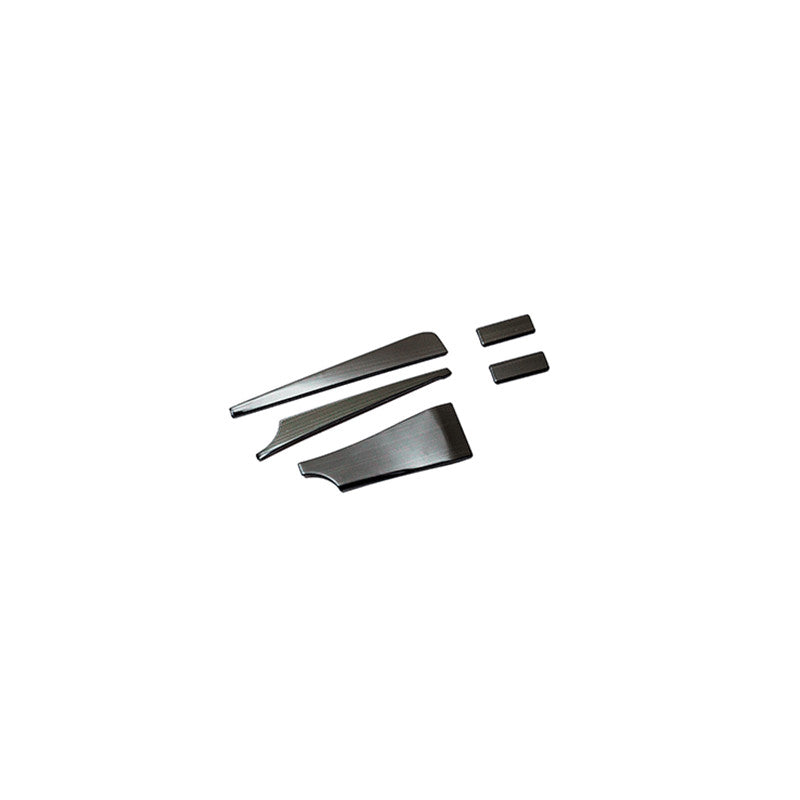 for Mazda 3 Axela 2019-22 Black Titanium Inner Console Dashboard Strip Trim Kit