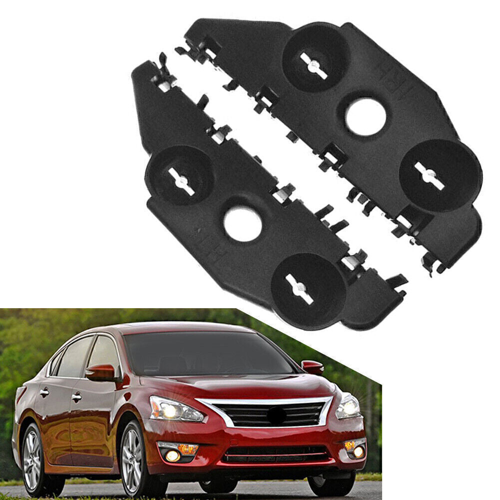 2x Fit ALTIMA 2016 2017 2018 Bumper Bracket Retainer Front Beam Mount Support