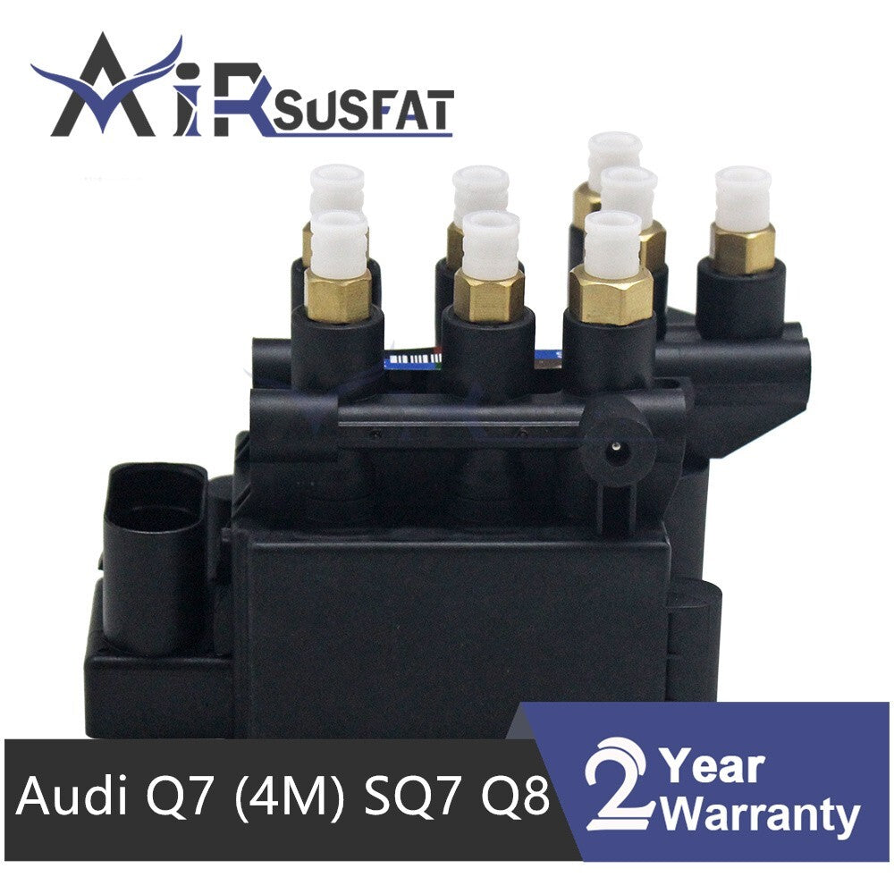 for Audi Q7 (4M) SQ7 Q8 2016-2021 Air Suspension Solenoid Valve Block 4M0616013A