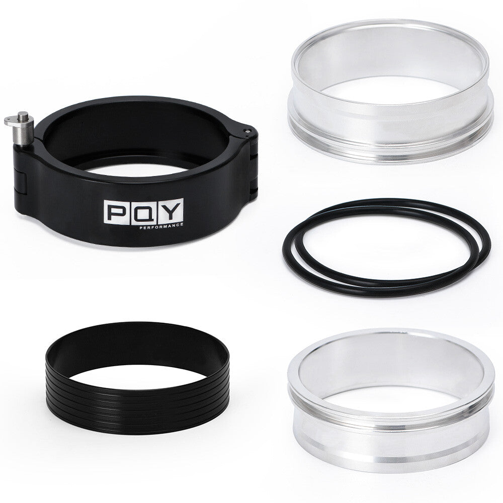 Aluminum 76mm 3inch HD Clamp V-band Quick Release Clamp For Intercooler Pipe 3''
