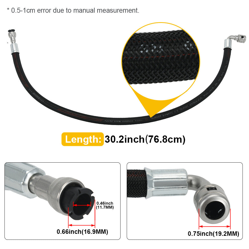 13532753159 High Pressure Fuel Pump Feed Line Hose for BMW for Mini Cooper 07-15