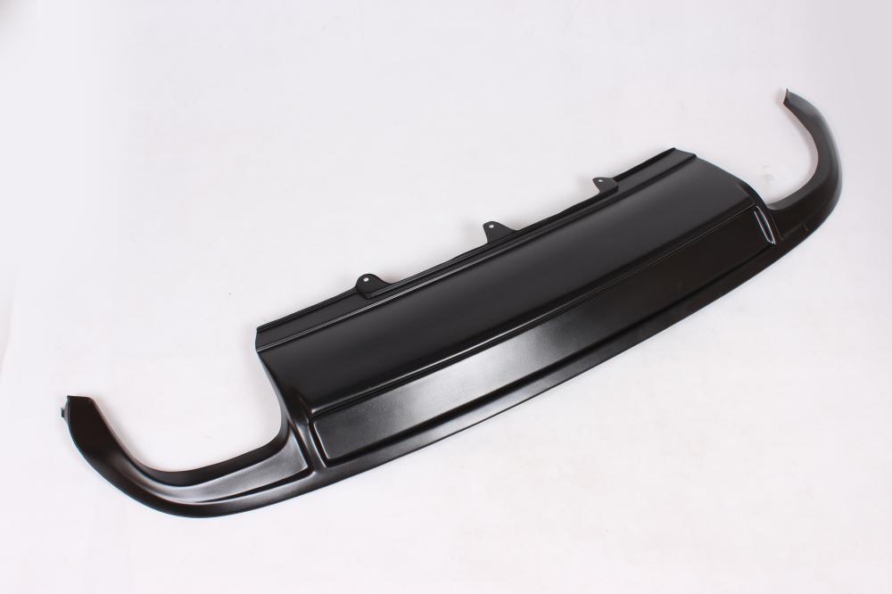 Rear Bumper Diffuser Dual Exhaust for Audi A4 B8 S-Line S4 Sline Lip Sedan 09-12