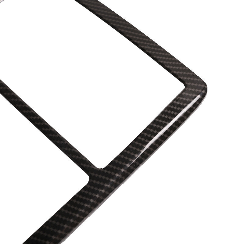 ABS carbon fiber front bumper side corner trim covers for Ford Maverick 2022-2023