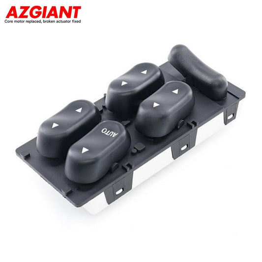 Autographed window switches on a for Mercury Grand Marquis from 1995 to 2001.
