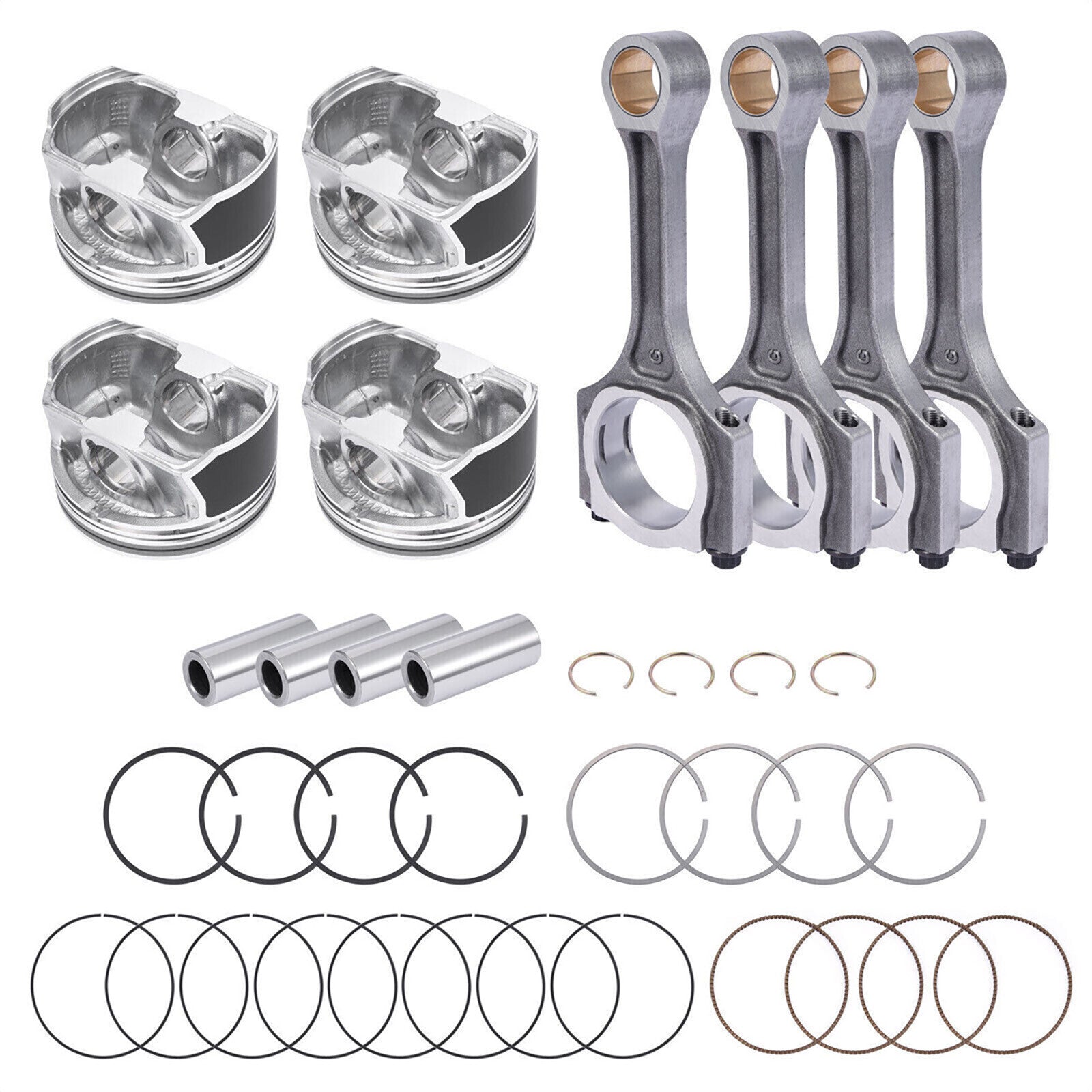 Engine Connecting Rod Piston for Hyundai Sonata for Kia Sorento Car Replacement