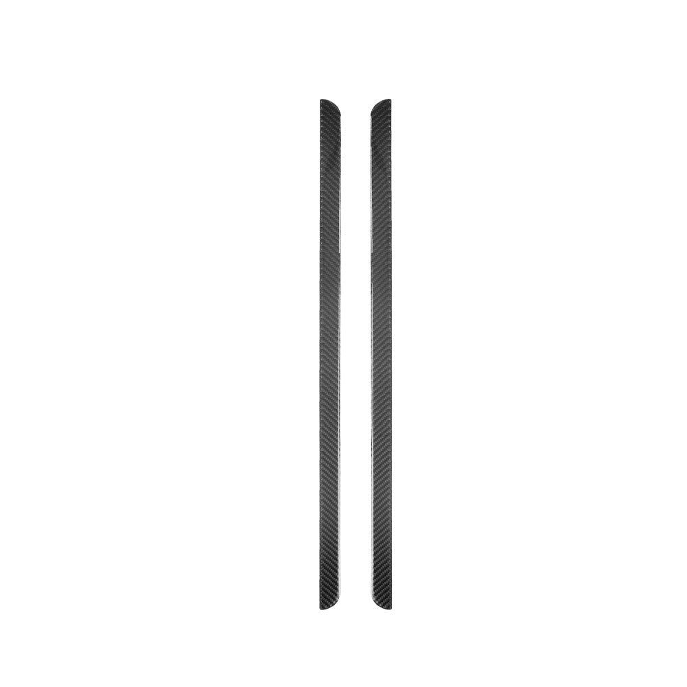 2X Carbon Fiber Rear Door Trim Strip for Jeep for Wrangler 2007-2010