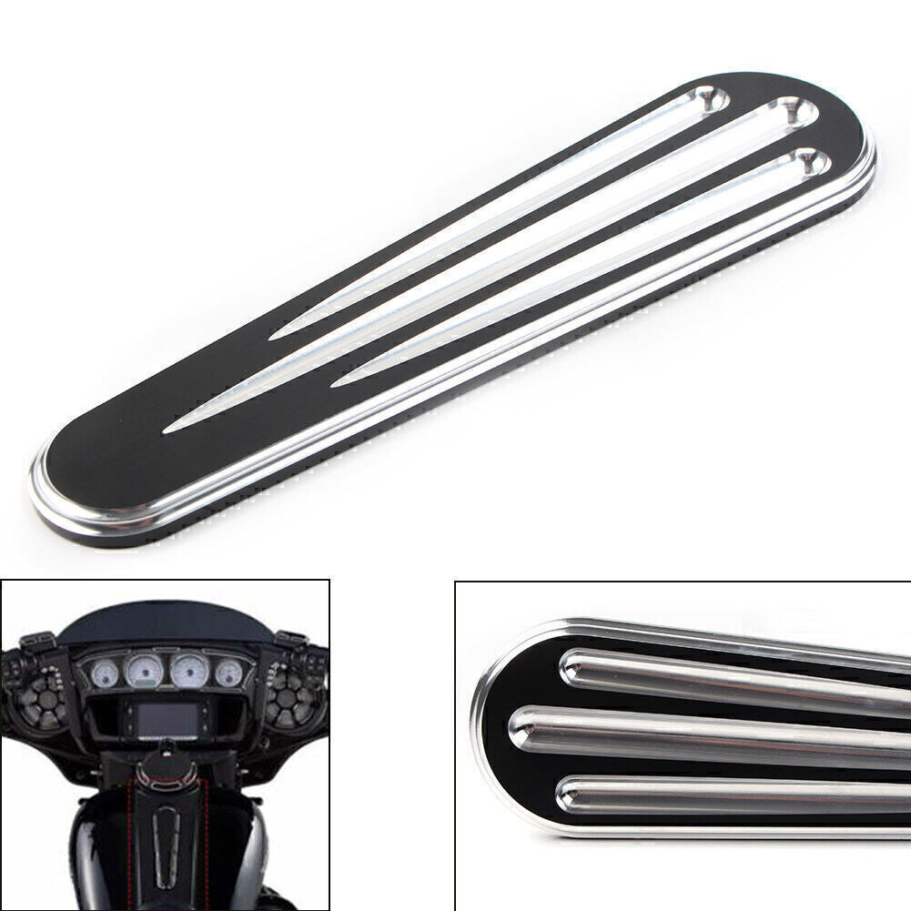 Silver Dash Insert Cover for Harley Electra Street Glide CVO Ultra Classic FLHT