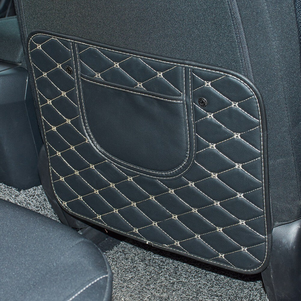 1PC Car for Seat Back Cover Kick Mat Protector for KidsUniversal Fit Thickest Padded