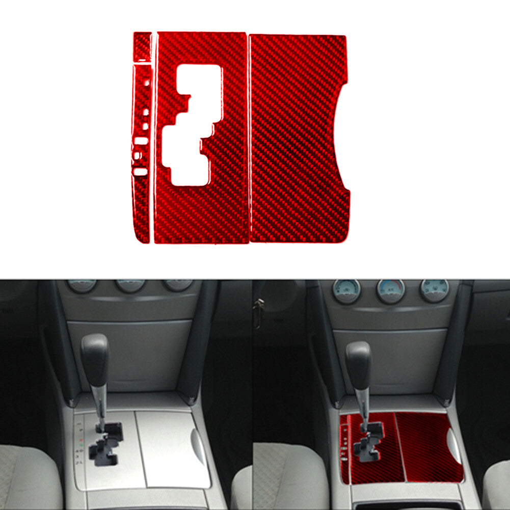 Red Carbon Fiber Below Storage (With Heated for Seat ) C for Toyota for Camry 2007-2011