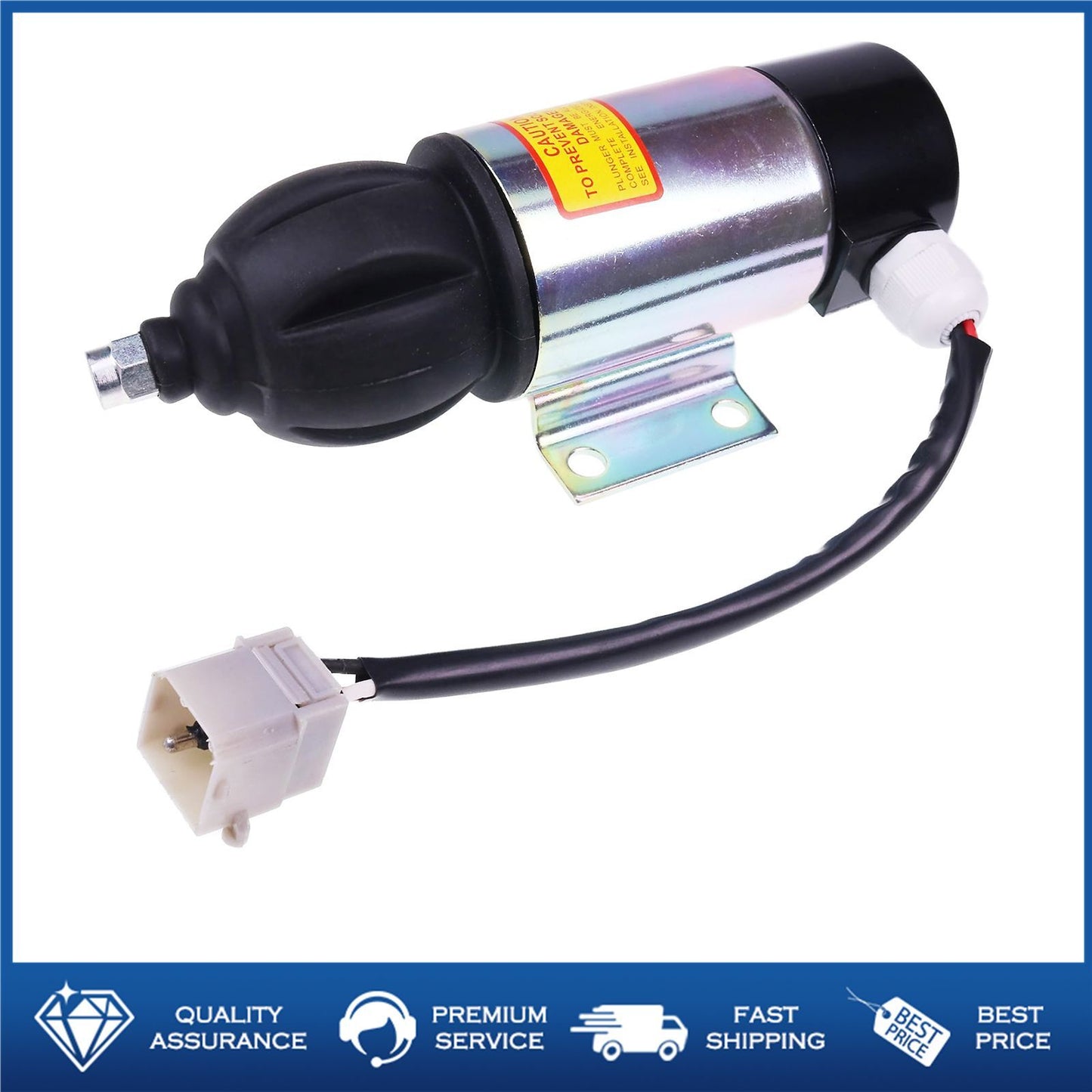 24V Stop Solenoid 1873718 888468 881969 for Volvo Engine Flame Shutoff Solenoid